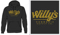 Willy's Cannabis Supply Co. Pullover Hoodie