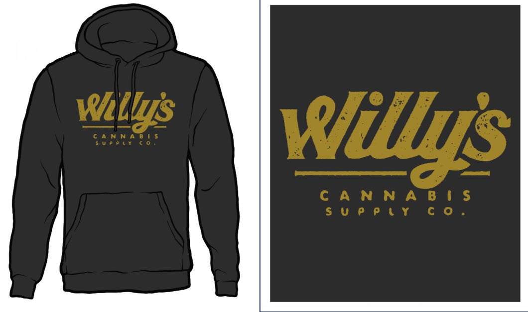 Willy's Cannabis Supply Co. Pullover Hoodie