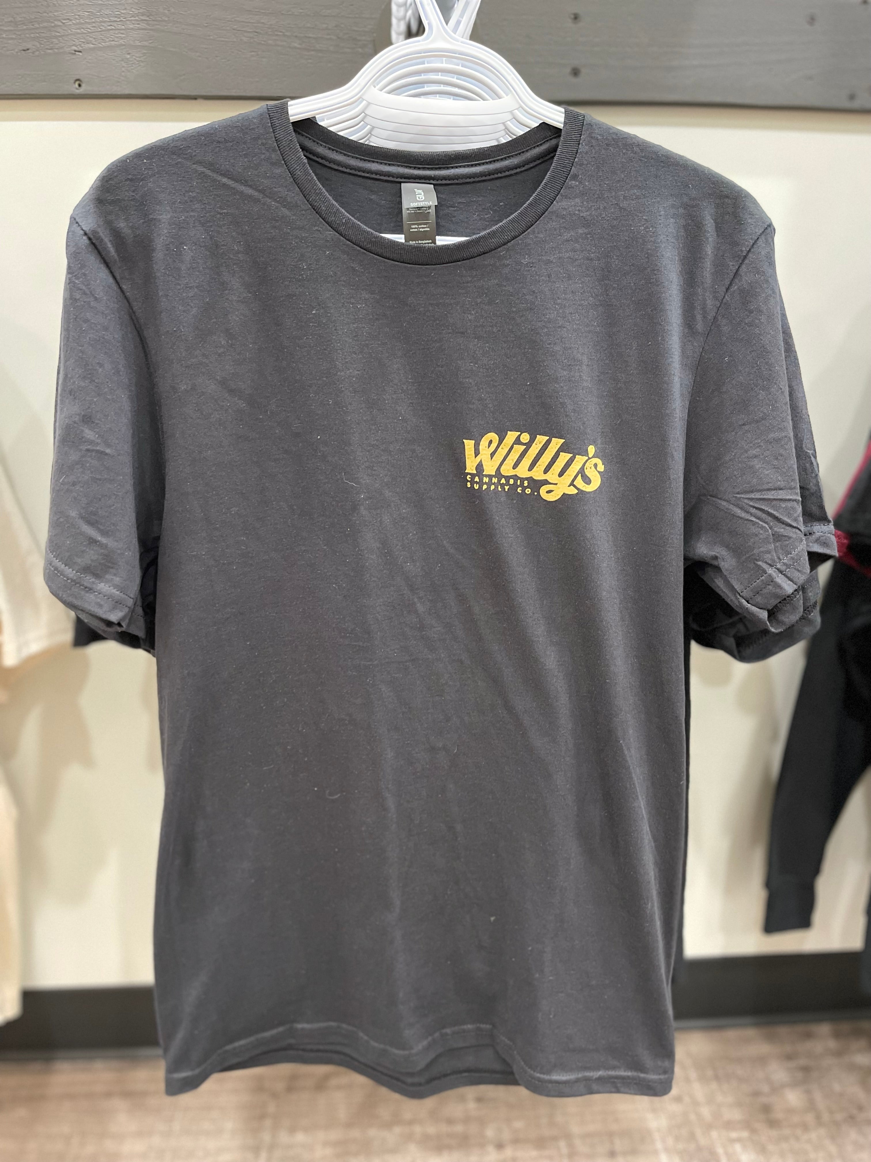 Willy's Cannabis Supply Co. "Rip Goes to Space" Double Sided T-Shirt