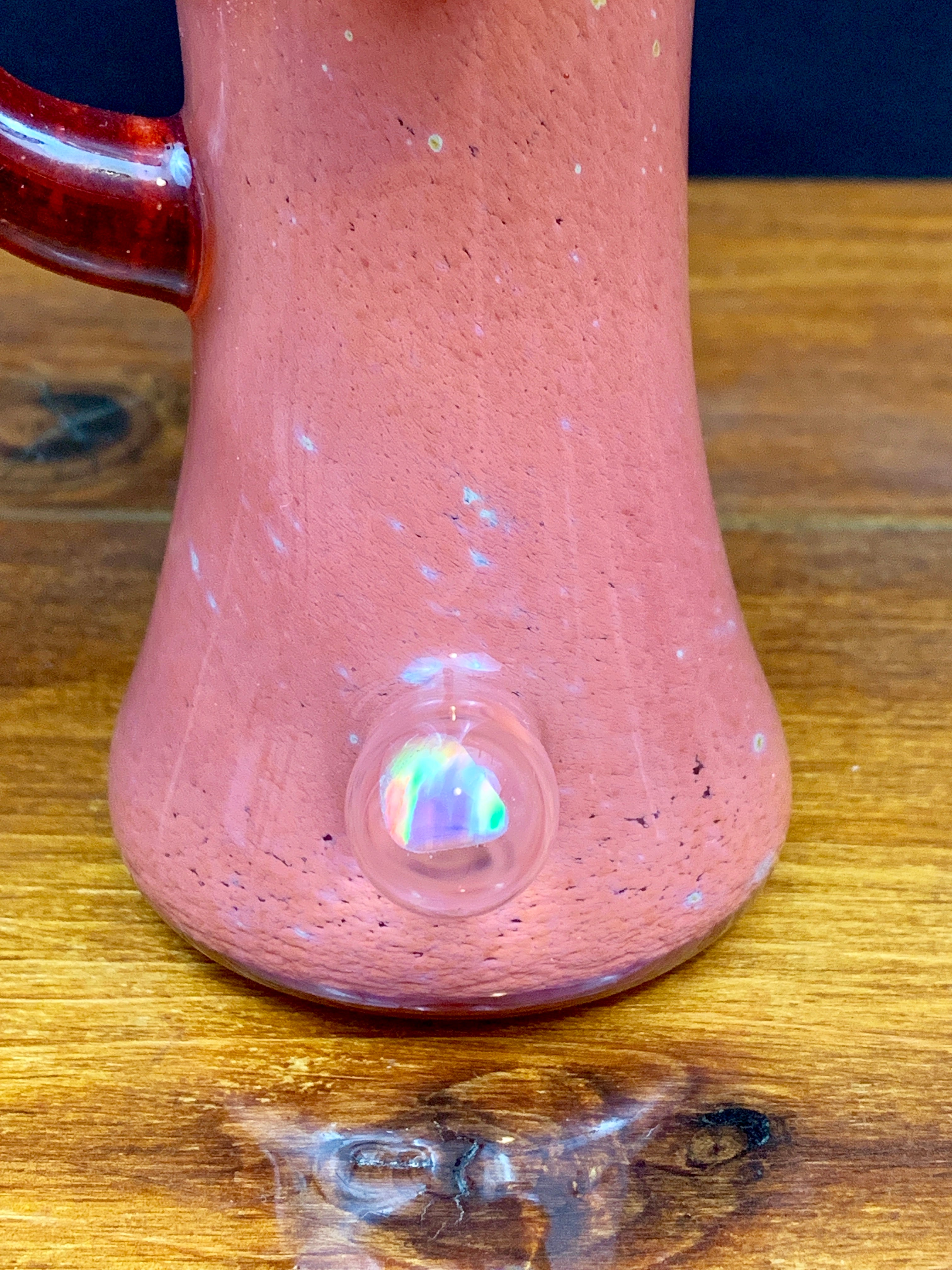 Green Belt Glass Trash Panda Mini Tube