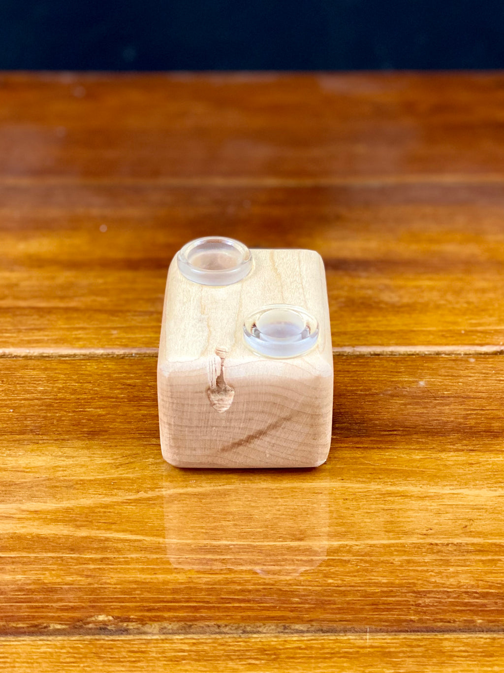 Lost Tree 2 hole 1-14mm & 1-18mm Bowl/Slide Holder - Wood Only