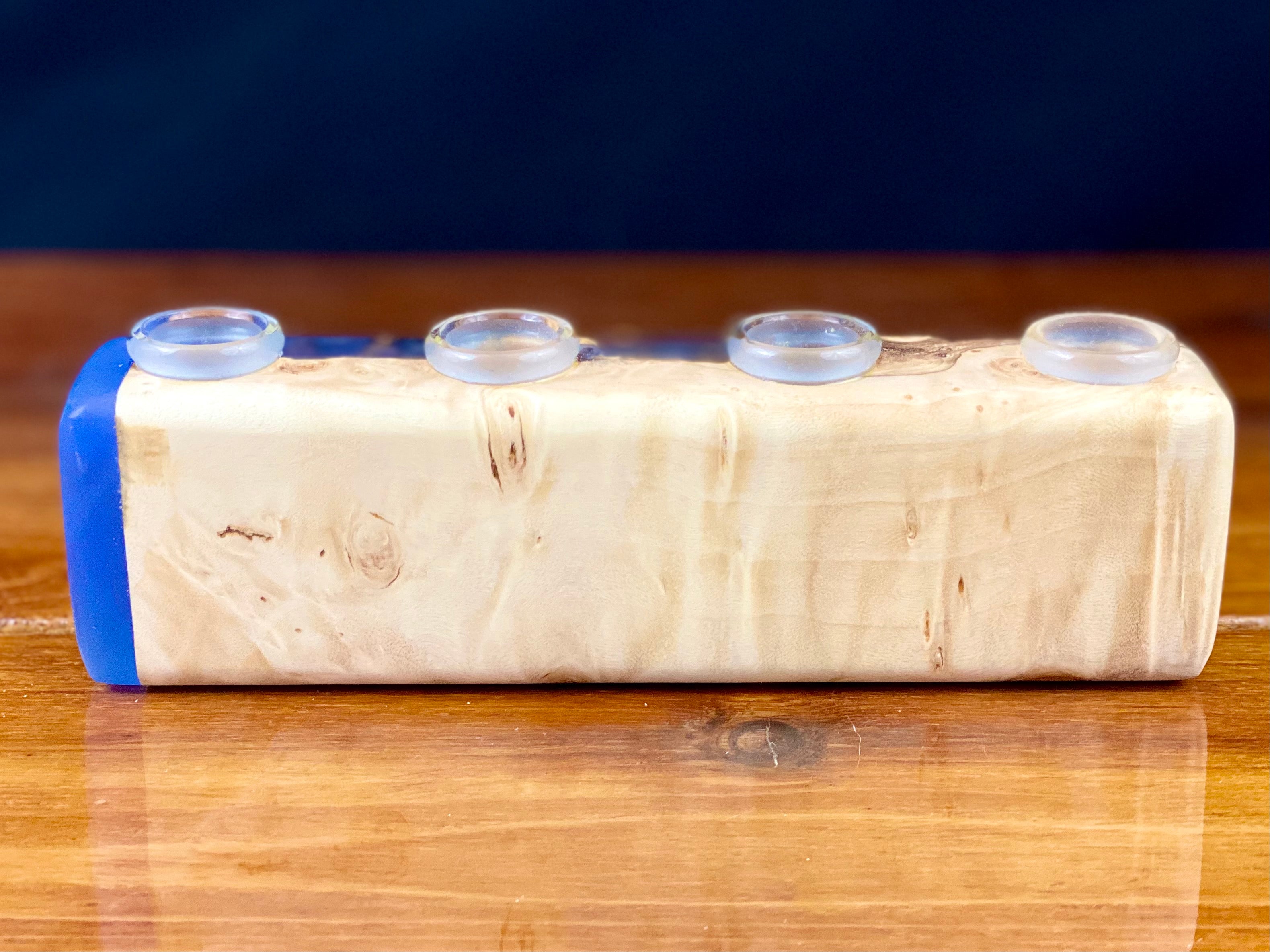 Lost Tree 4 Hole 18mm Epoxy Resin Slide/Bowl Holder