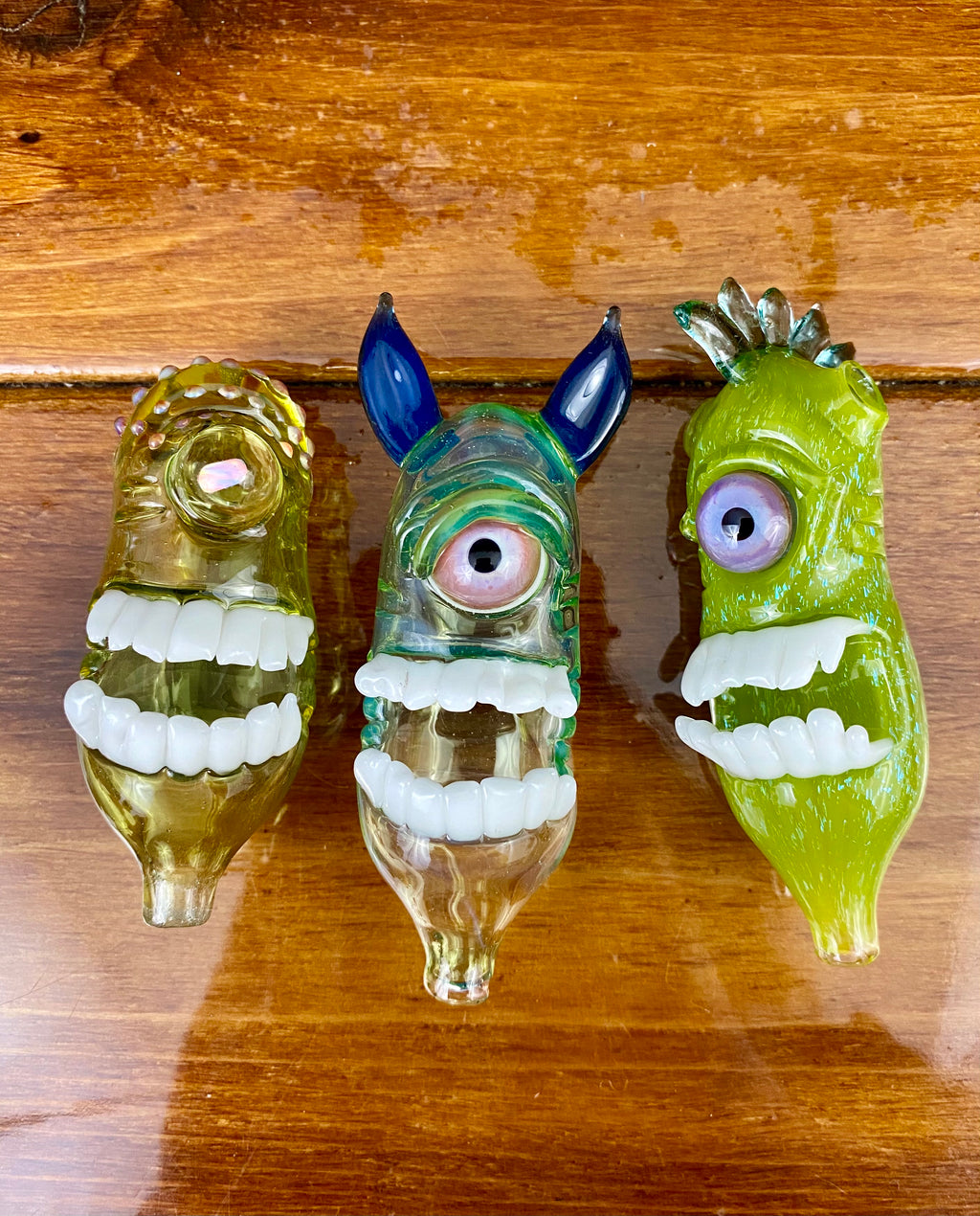Clark's Glassworks Pendant Chomperz Bubble Caps