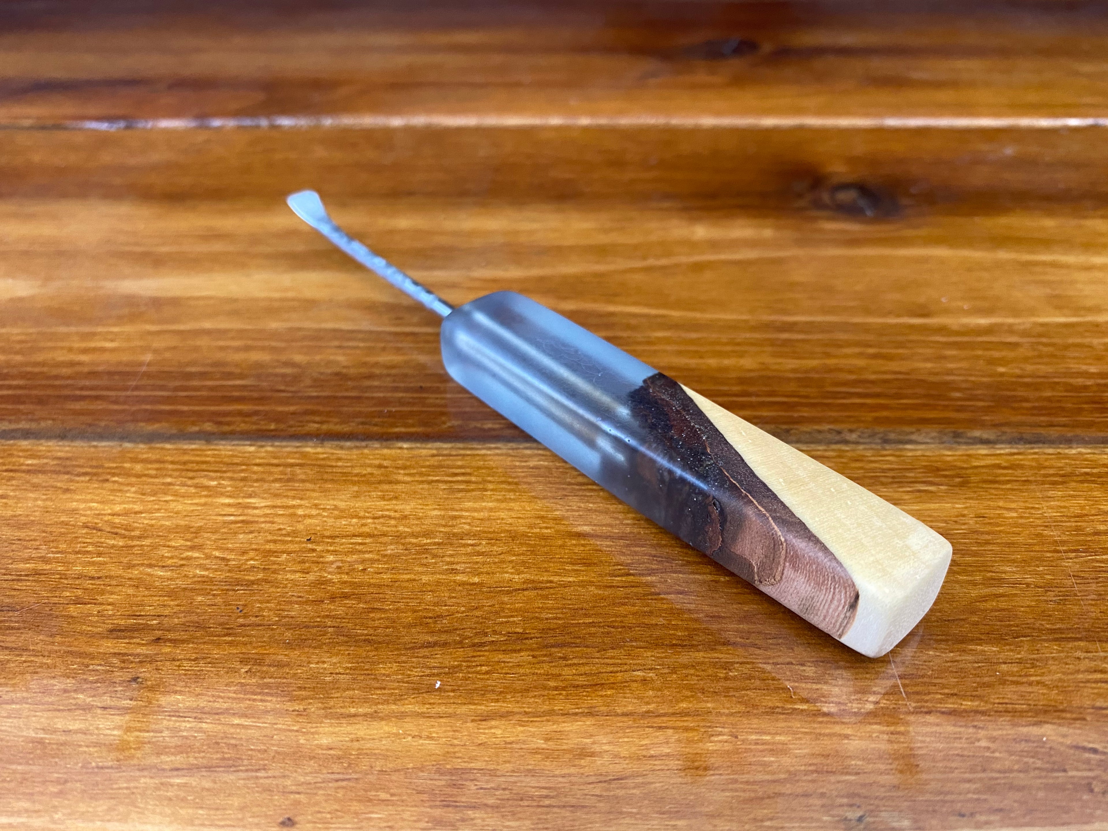 Lost Tree Wood and Epoxy Scoop Style Dab Tool
