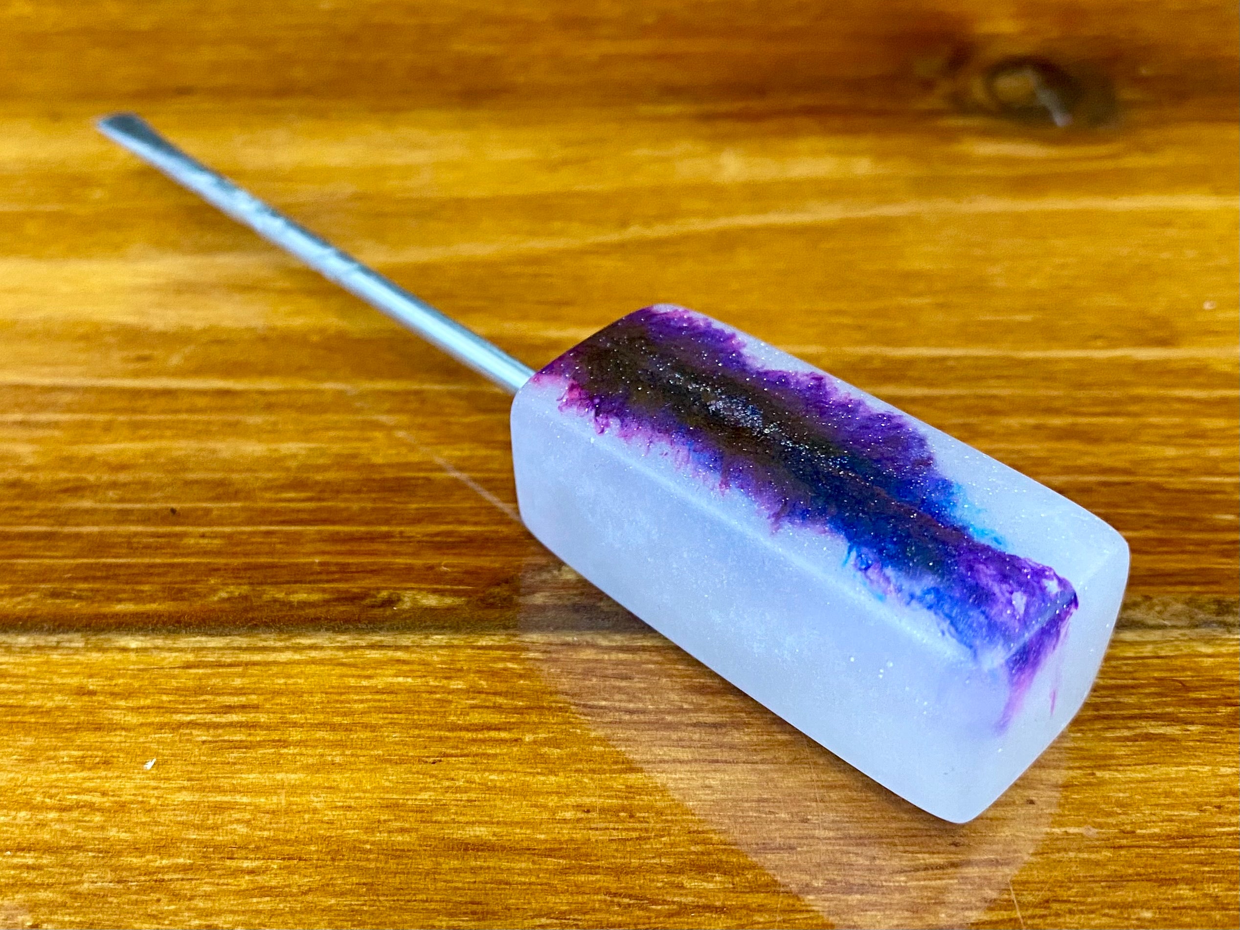 Lost Tree Wood and Epoxy Flat Style Dab Tool
