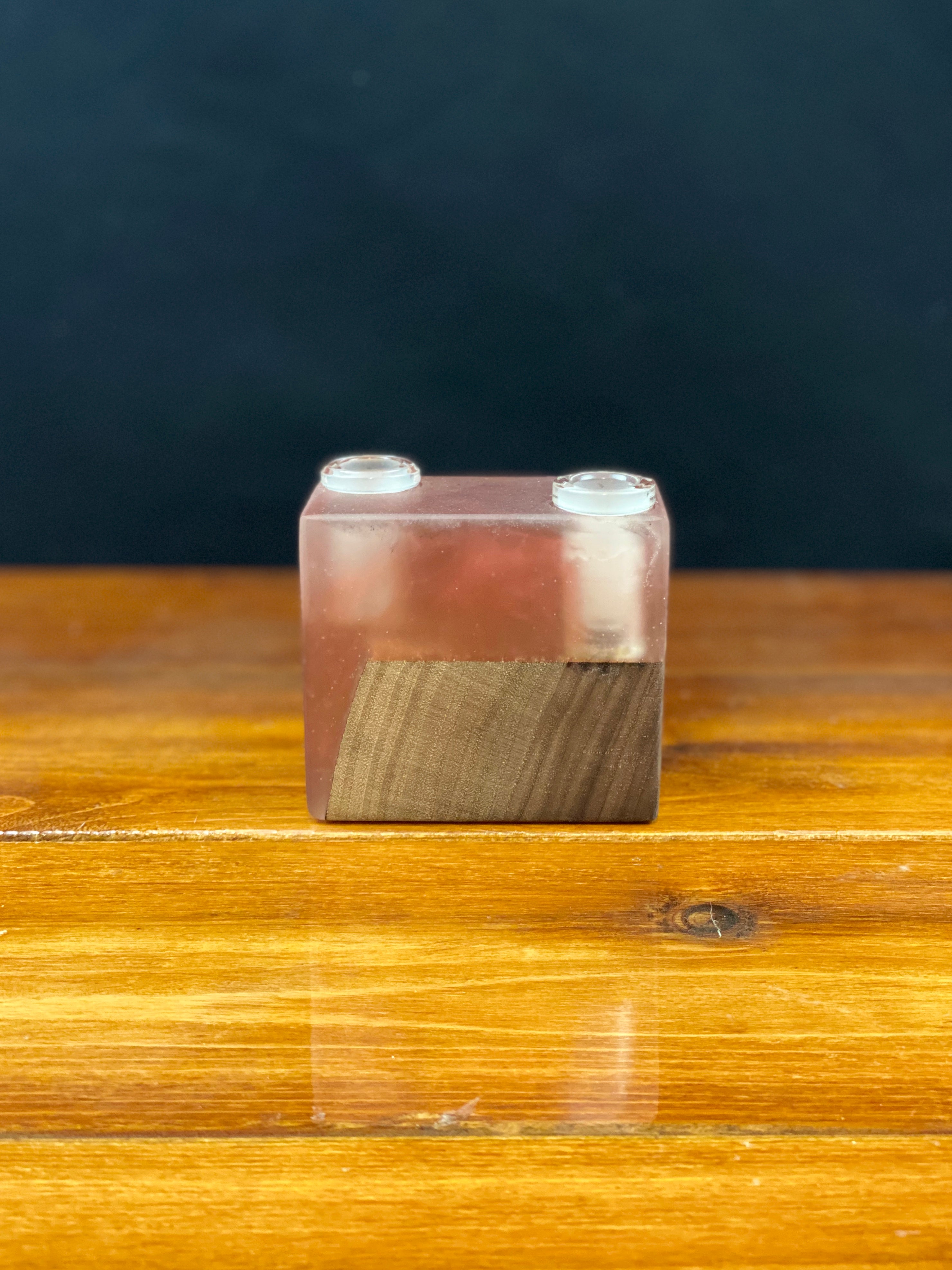 Lost Tree 2 Hole Epoxy Resin 14mm Bowl/Slide Holder
