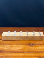 Lost Tree 12 Hole Mixed 14mm & 18mm Slide/Bowl Holder with Glass Inserts