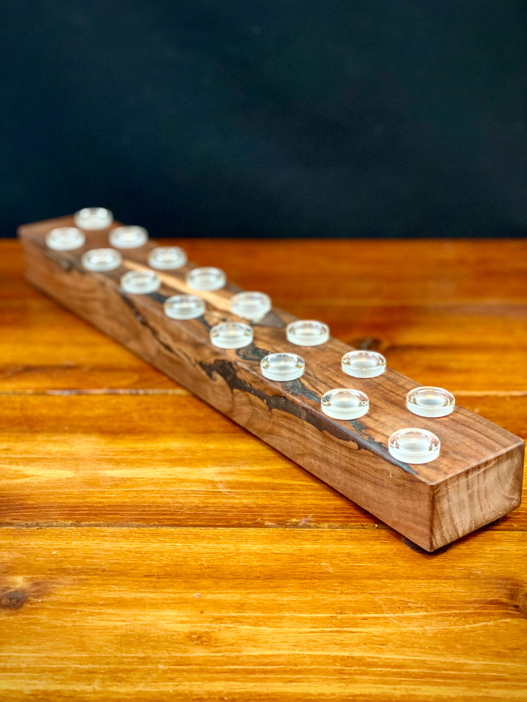 Lost Tree 16 Hole 14mm Walnut & Epoxy Resin Slide Holder