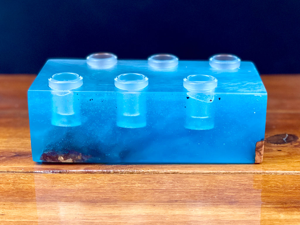 Lost Tree 6 Hole 18mm Epoxy Resin Slide/Bowl Holder