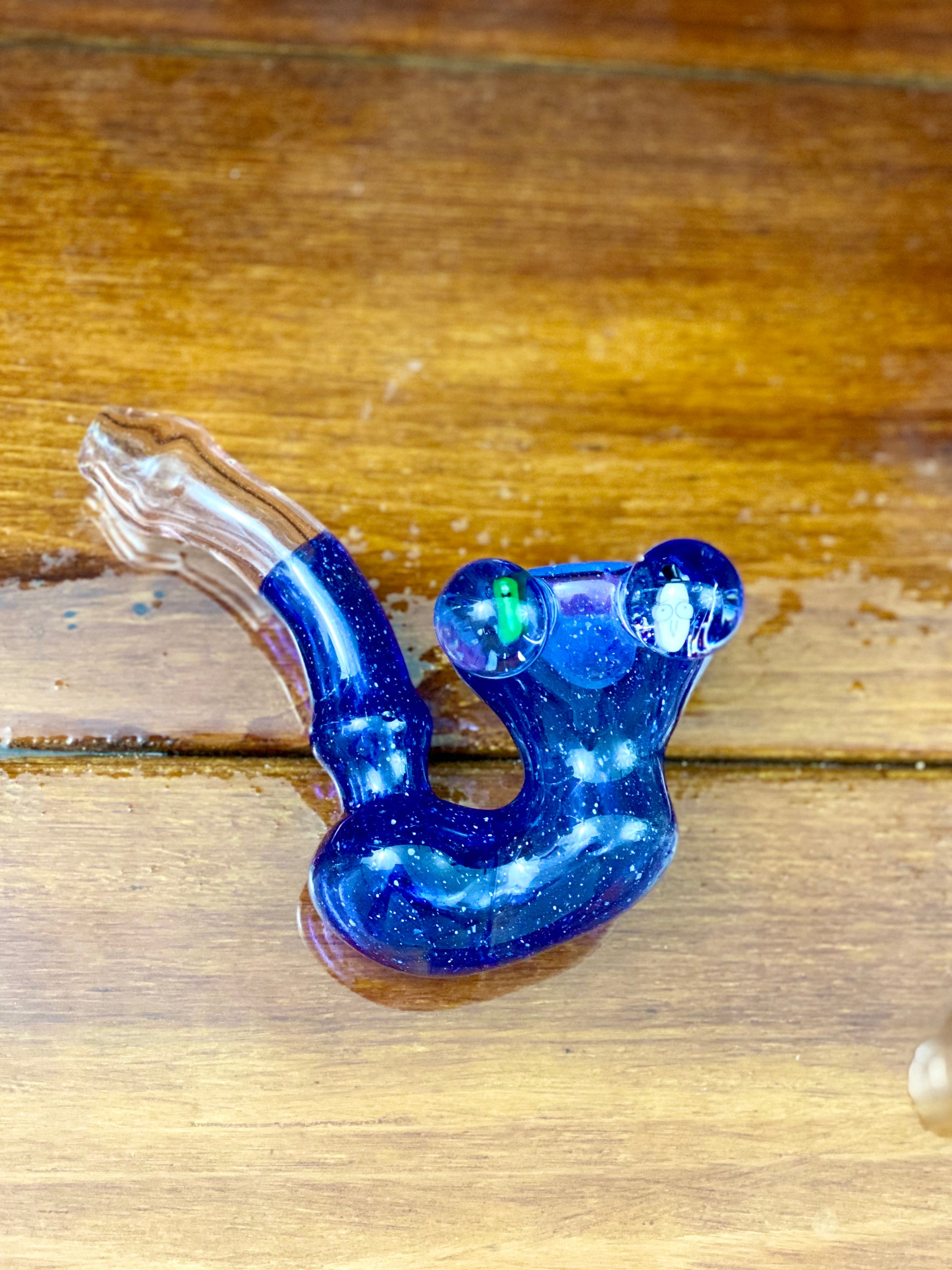 Clark's Glassworks Full Colour Sherlock with Rick & Morty Milles