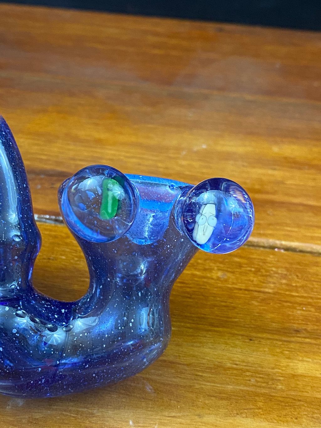 Clark's Glassworks Full Colour Sherlock with Rick & Morty Milles