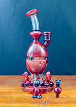Blazed Glass 10" Fully Worked Fab Egg