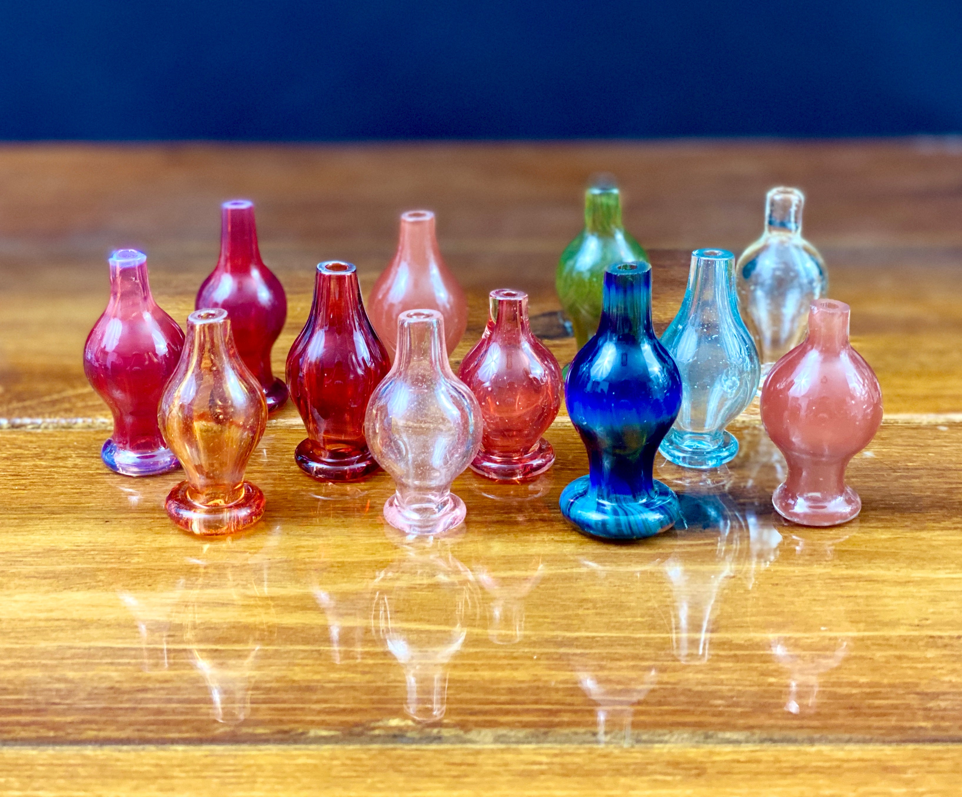 Green Belt Glass Colour Bubble Cap