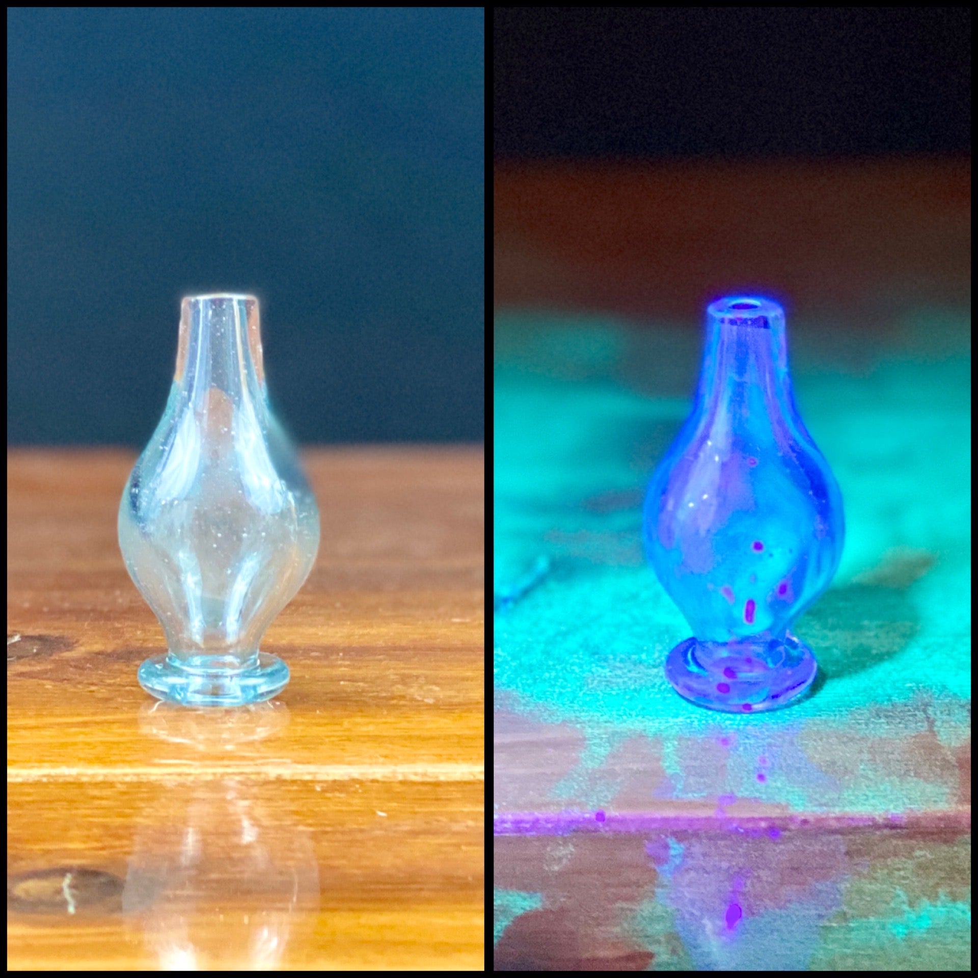 Green Belt Glass Colour Bubble Cap