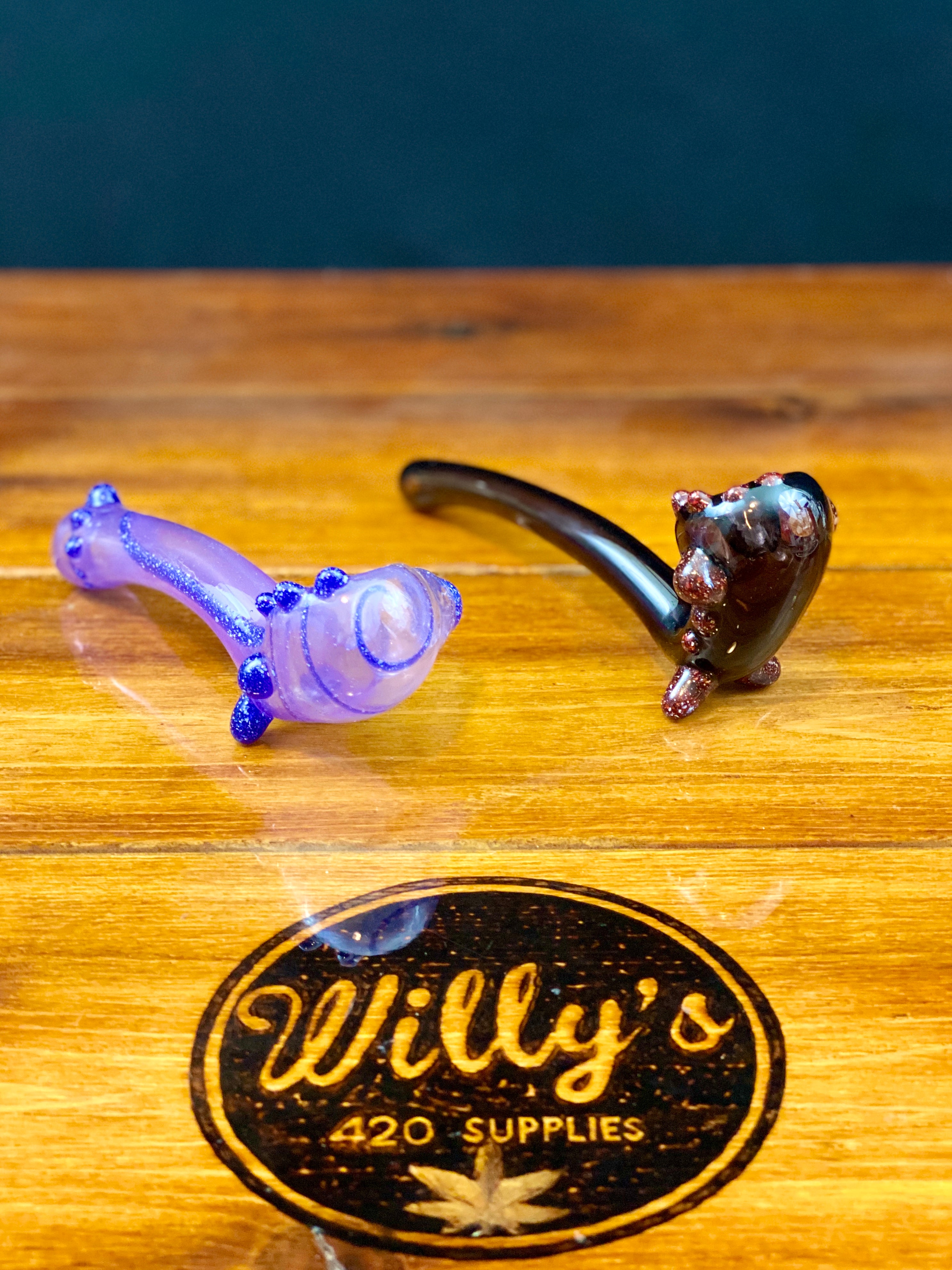 Pipe à verrerie Gibson's Glassworks Colour Layback Giblock