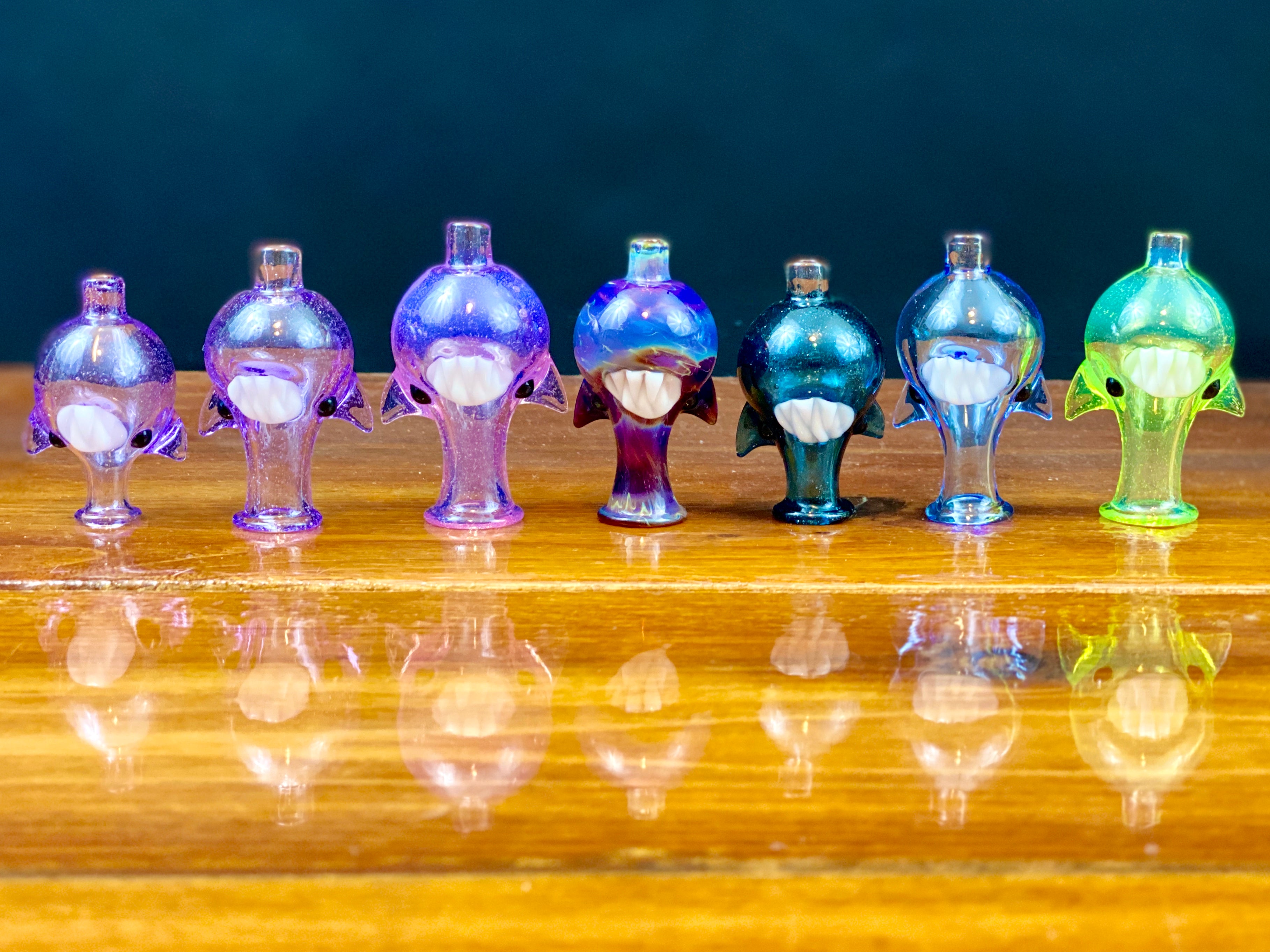 Kahuna Glass Colour Scalien Bubble Cap