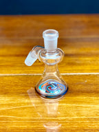 Korey Glass 14mm 45 Degree Wig Wag Ash Catcher