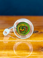 Korey Glass 14mm 90 Degree Wig Wag Ash Catcher