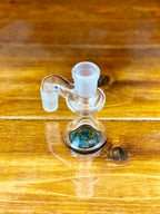 Korey Glass 18mm 90 Degree Wig Wag Ash Catcher
