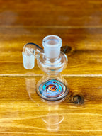 Korey Glass 18mm 90 Degree Wig Wag Ash Catcher