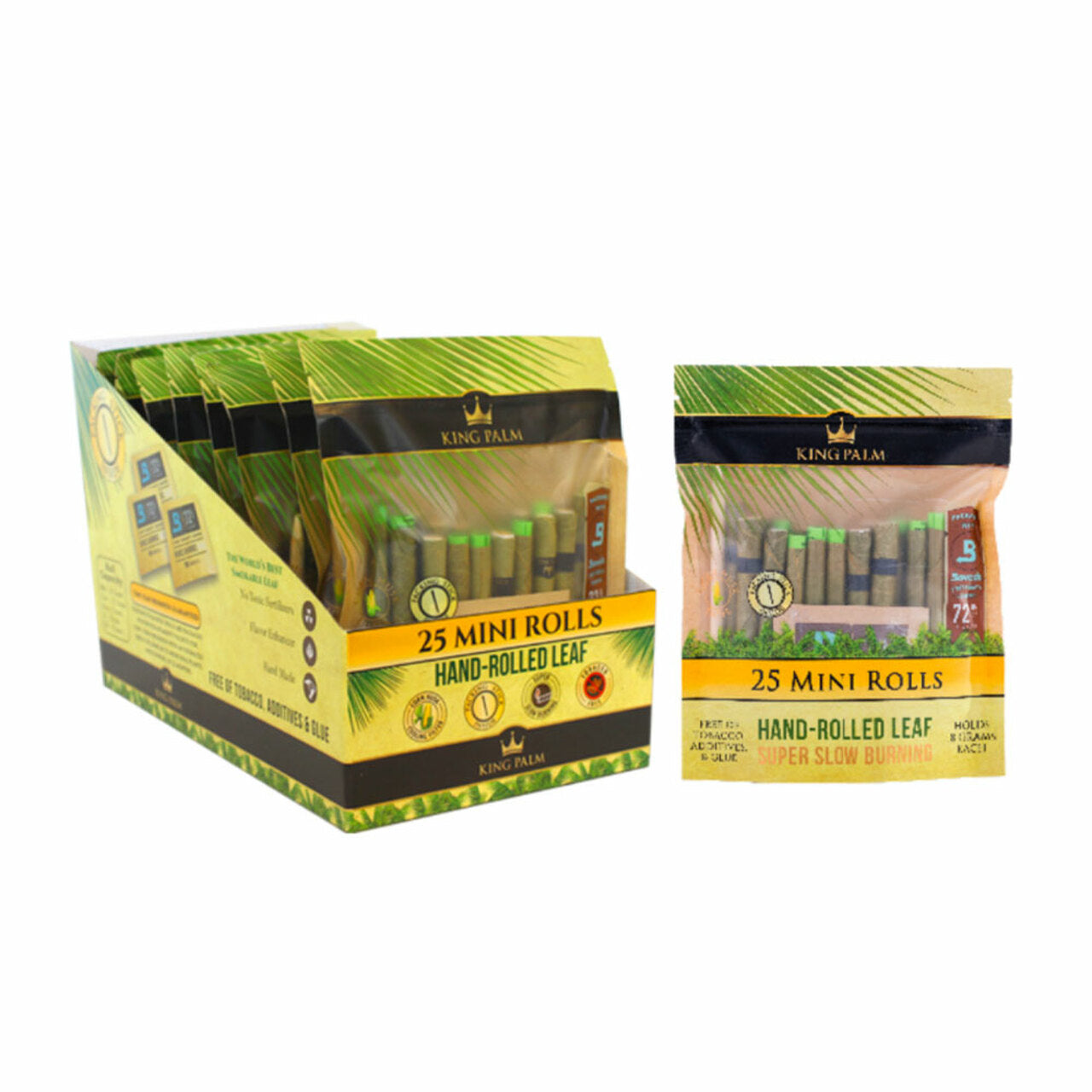 King Palm Mini Pre-Roll Bulk - 25 Pack