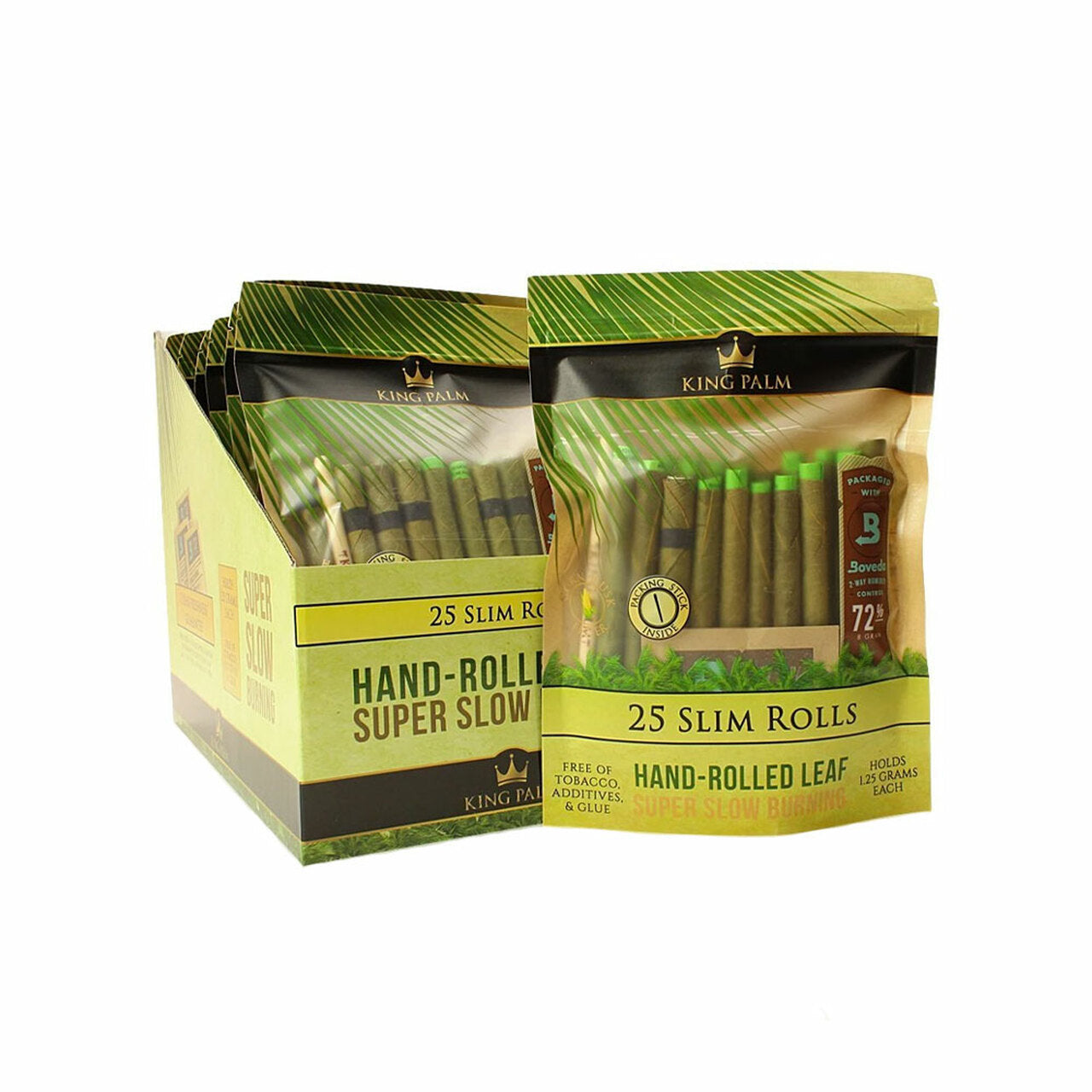 King Palm Slim Pre-Roll Bulk - 25 Pack