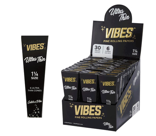 Vibes Cones 1 1/4 Ultra Thin - Coffin