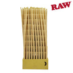 RAW CLASSIC NATURAL UNREFINED PRE-ROLLED 1/14 CONES – 900/BOX
