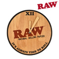 RAW WOODEN CLOCK