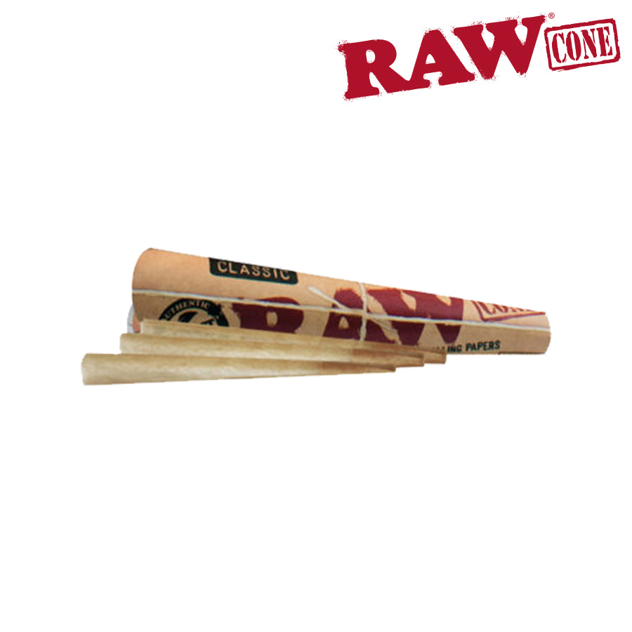 RAW PRE-ROLLED CONE King Size – 3/PACK