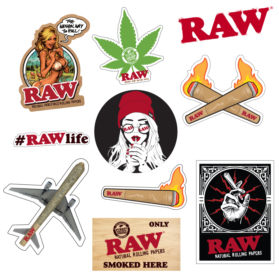 RAW Sticker Pack
