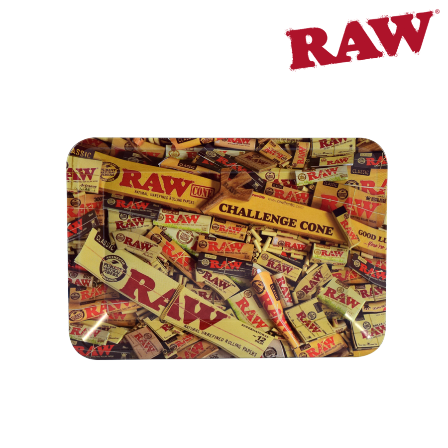 Plateau de roulage en métal RAW MIX