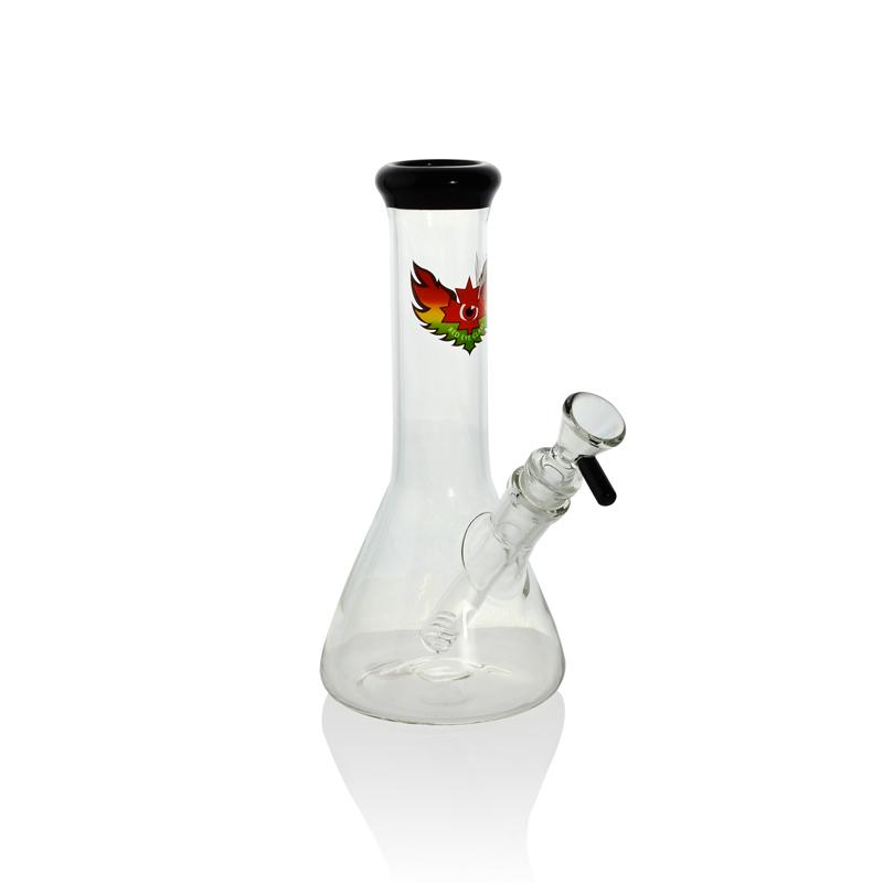 Red Eye Glass 8" Tall Beaker Tube