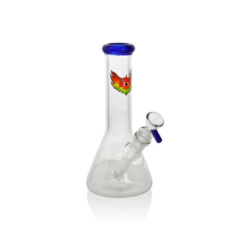 Red Eye Glass 8" Tall Beaker Tube