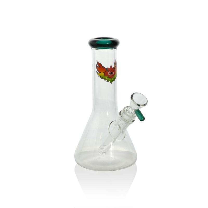 Red Eye Glass 8" Tall Beaker Tube