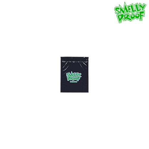 SMELLY PROOF STORAGE BAGS (BLACK) Extra Small