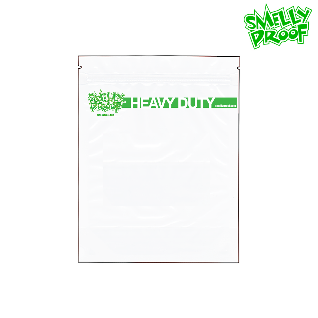 SMELLY PROOF CLEAR HEAVY DUTY BAGS – LARGE