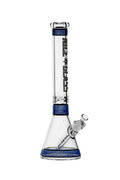 Nice Glass 18 inch 7mm Texture Plated Beaker