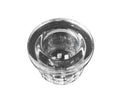Bol en verre à fond plat de remplacement pour tuyau en silicone allumé TS110, TS111 et TS84