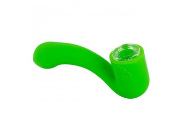 Lit SIlicone Hand Pipe Sherlock