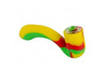 Lit SIlicone Hand Pipe Sherlock