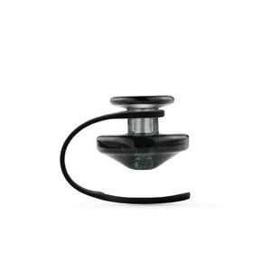 Puffco Peak Black Replacement Carb Cap with Tether (includes black tether)