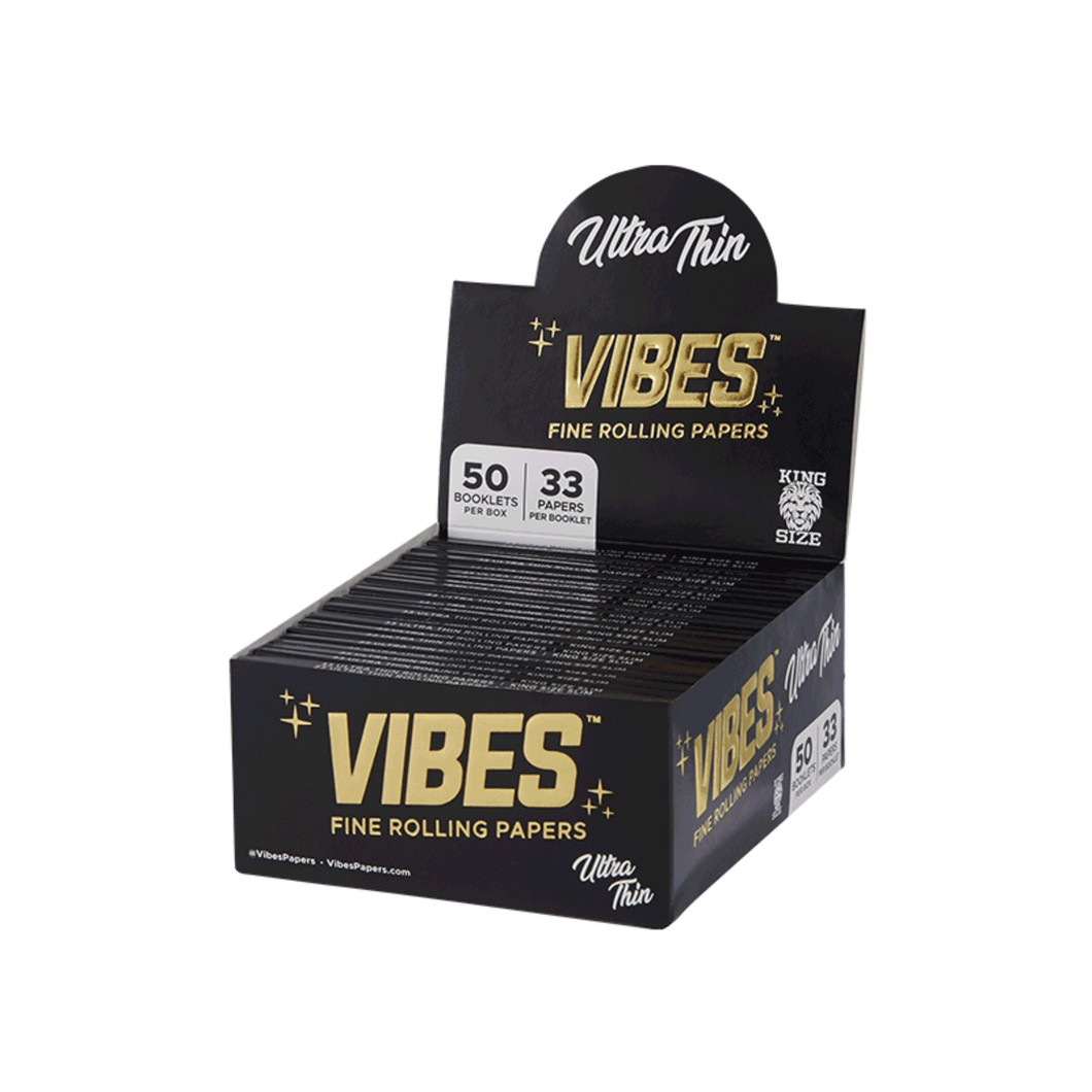 Vibes Papers Ultra Thin King Size Slim