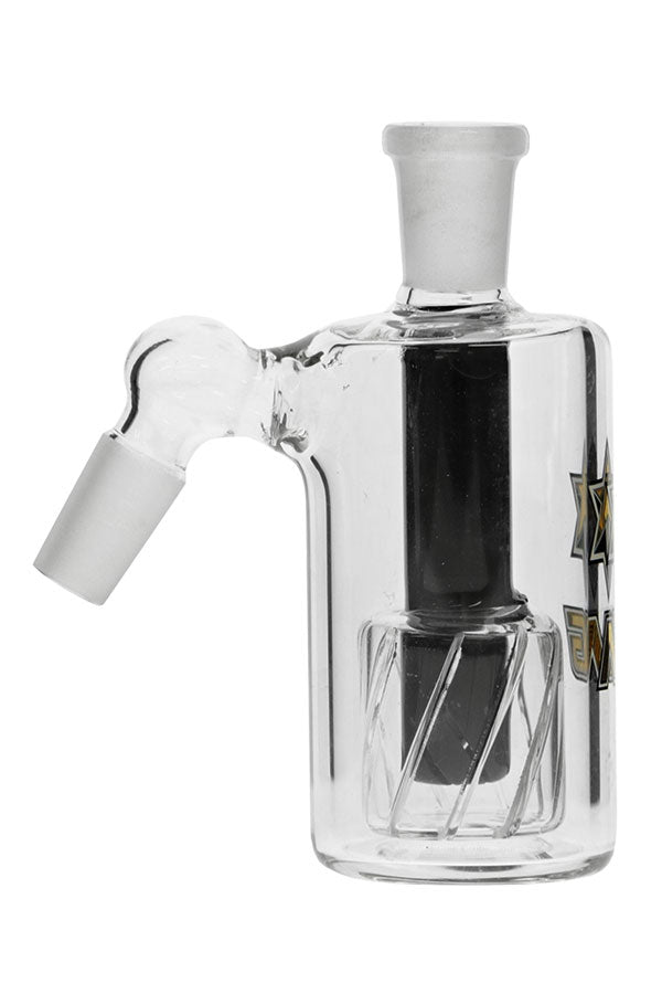 Nice Glass Gridded Drum Perc Ashcatcher 14mm