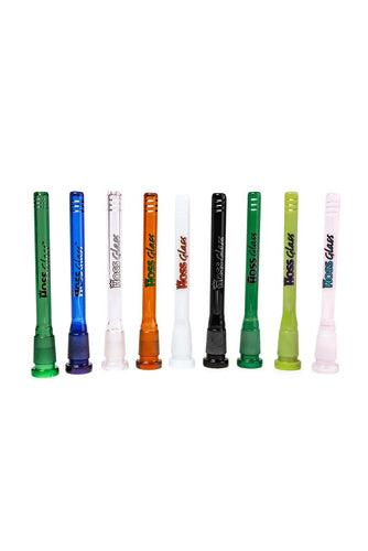 Hoss Glass Full Colour Downstem Diffuser with Cuts