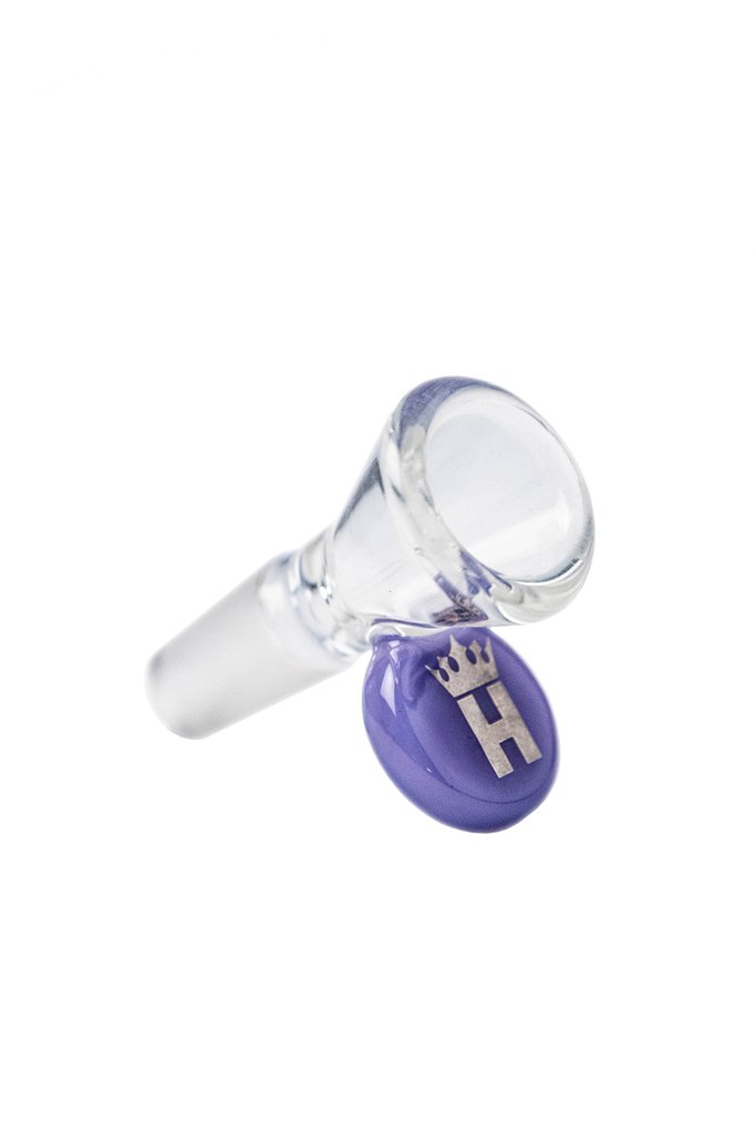 Bol conique en verre Hoss avec languette colorée - 18 mm