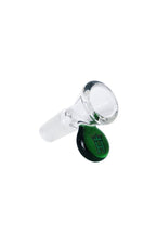 Hoss Glass Cone Bowl with Colored Tab - 18mm