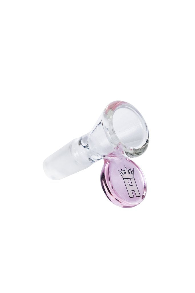Hoss Glass Cone Bowl with Colored Tab - 18mm