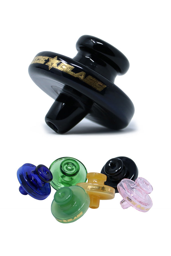 Nice Glass Full Colour UFO Carb Cap