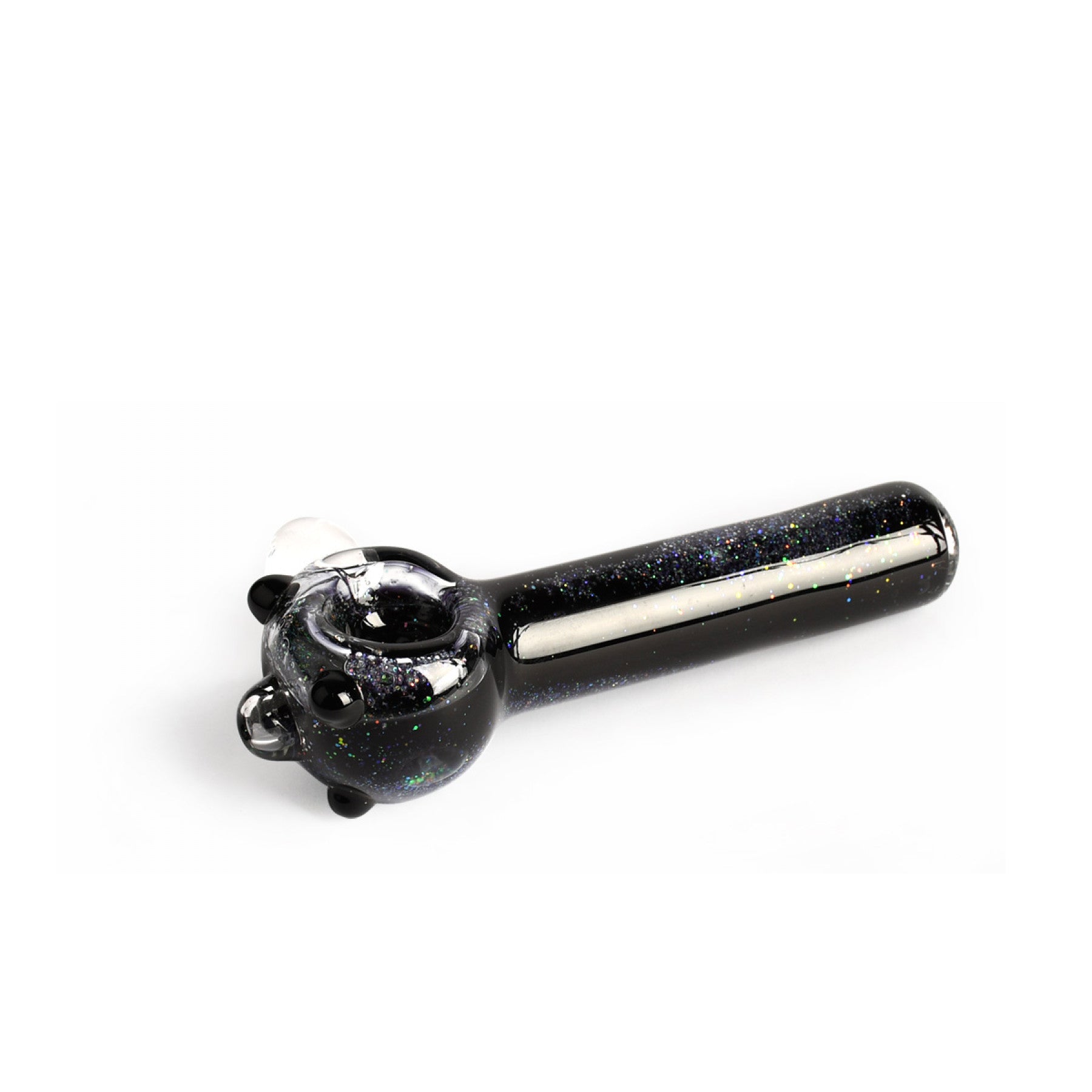 LIT Glass Sparkle Liquid Hand Pipe